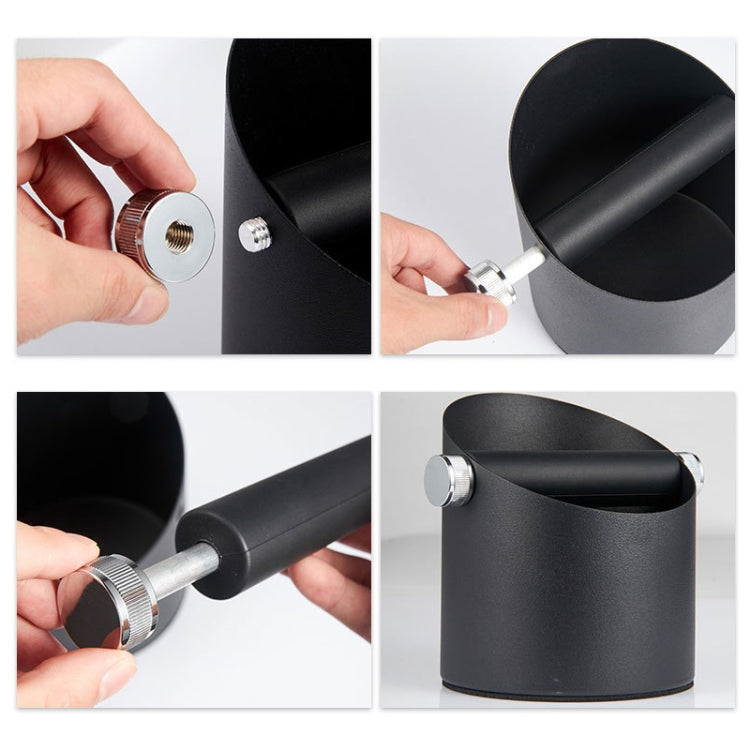 Coffee Waste Bin Milk Tea Residue Recycling Powder Box, Color: True Color (Stainless Steel) - Coffee Machine Parts by buy2fix | Online Shopping UK | buy2fix