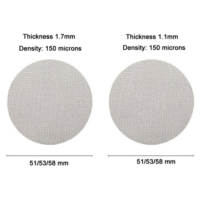Stainless Steel Sintered Sheet Coffee Splash Filter, Size: 53mm x 1.7mm - Coffee Machine Parts by buy2fix | Online Shopping UK | buy2fix