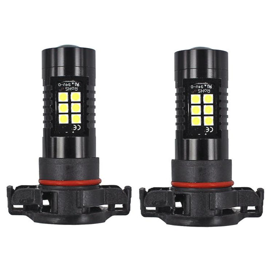 1pair Automotive High-power LED White Light Fog Lamp(H16)