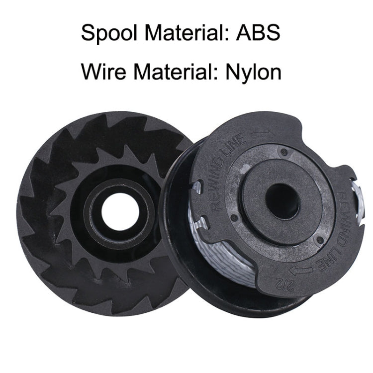 Lawn Mower Single Ply Nylon Mowing Line Hit Grass Rope for BOSCH ART SL Series(Black) - Lawn Mower, Saws & Accessories by buy2fix | Online Shopping UK | buy2fix