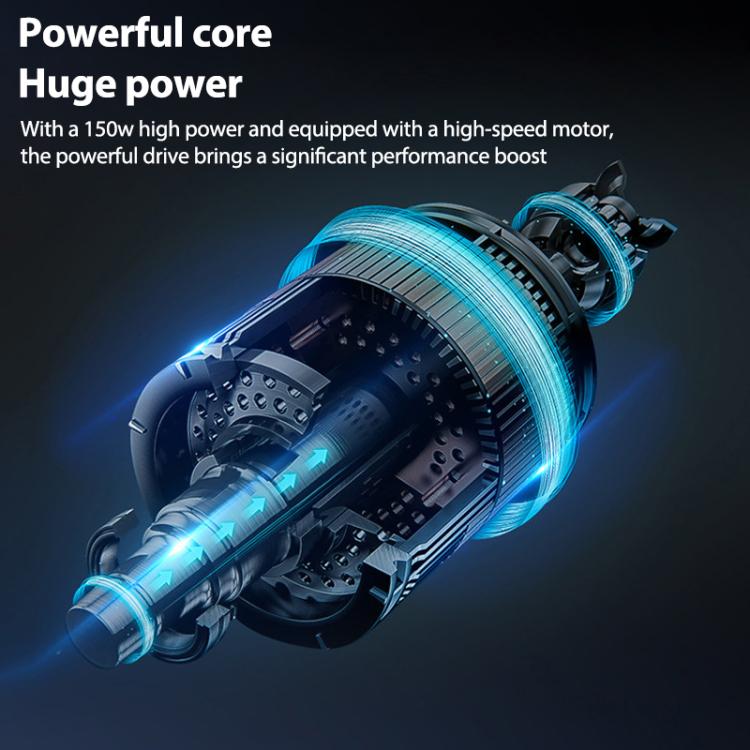 Small Car Blowing And Suction Dual-Purpose Vacuum Cleaner Charging Model 8000pa by buy2fix