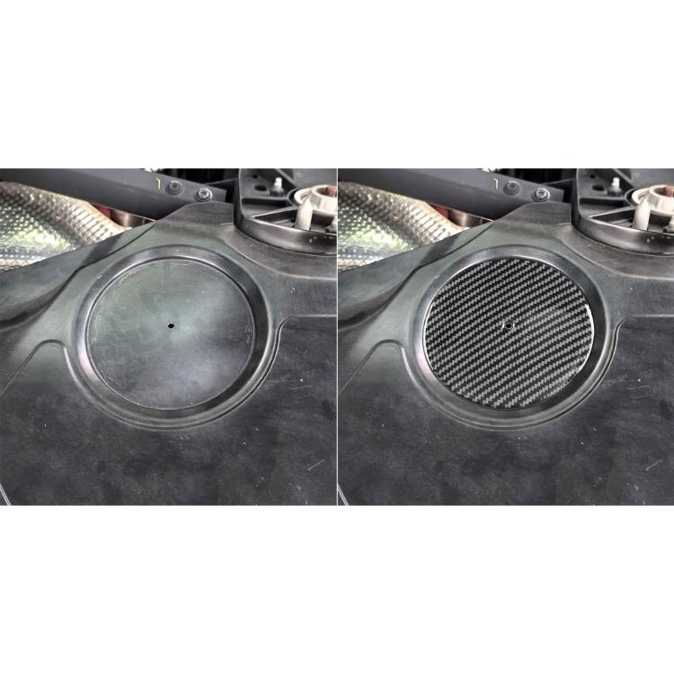 For Chevrolet Corvette C8 Engine Compartment Side Stickers(Black) - Car Interior Mouldings by buy2fix | Online Shopping UK | buy2fix