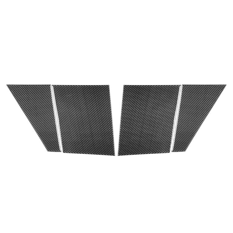 For Chevrolet Corvette C8 4pcs /Set Roof Camera Both Sides Stickers(Black) - Car Interior Mouldings by buy2fix | Online Shopping UK | buy2fix