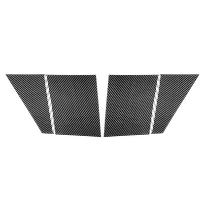 For Chevrolet Corvette C8 4pcs /Set Roof Camera Both Sides Stickers(Black) - Car Interior Mouldings by buy2fix | Online Shopping UK | buy2fix