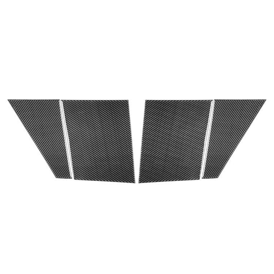 For Chevrolet Corvette C8 4pcs /Set Roof Camera Both Sides Stickers(Black) - Car Interior Mouldings by buy2fix | Online Shopping UK | buy2fix