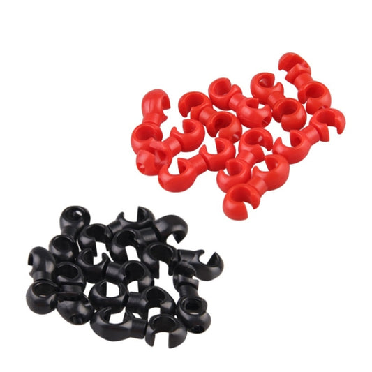 10 PCS Bicycle Handcuffs Type Shift Cable Buckle(Random Color Delivery) - Others by buy2fix | Online Shopping UK | buy2fix