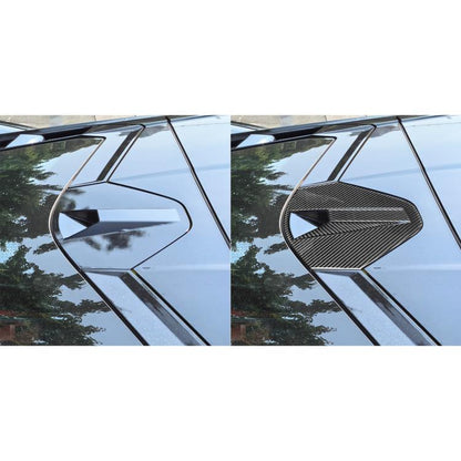 For Chevrolet Corvette C8 4pcs /Set Rear Roof Camera Sticker(Black) - Car Interior Mouldings by buy2fix | Online Shopping UK | buy2fix