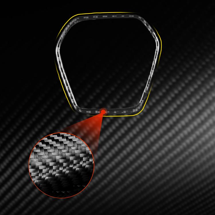 For Chevrolet Corvette C8 Steering Wheel Frame Sticker(Black) - Car Interior Mouldings by buy2fix | Online Shopping UK | buy2fix