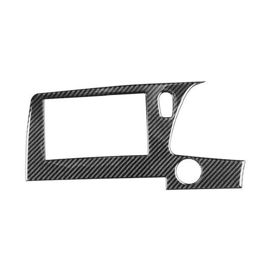 For Chevrolet Corvette C8 Right-Hand Drive Central Control Screen Frame Sticker(Black) - Car Interior Mouldings by buy2fix | Online Shopping UK | buy2fix
