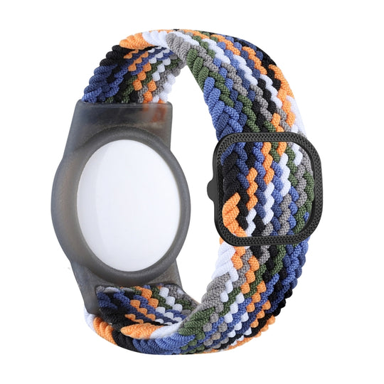Wristband Protective Case Anti Scratch Bracelet Adjustable Strap For AirTag 2nd Gen / AirTag 1st Gen(Cowboy)