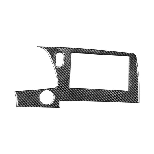 For Chevrolet Corvette C8 Left-Hand Drive Central Control Screen Frame Sticker(Black) - Car Interior Mouldings by buy2fix | Online Shopping UK | buy2fix