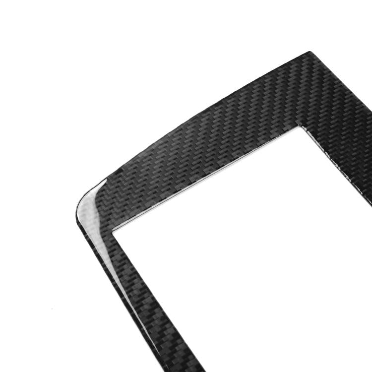 For Chevrolet Corvette C8 Left-Hand Drive Central Control Screen Frame Sticker(Black) - Car Interior Mouldings by buy2fix | Online Shopping UK | buy2fix