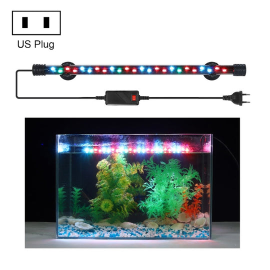 Q40CF  RGB Light 90-260V Aquarium Diving Light LED Fish Tank Light(US Plug)