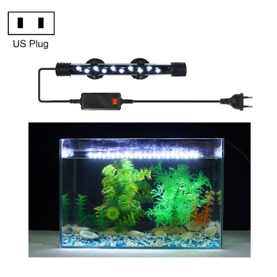 Q20W White Light 90-260V Aquarium Diving Light LED Fish Tank Light(US Plug)