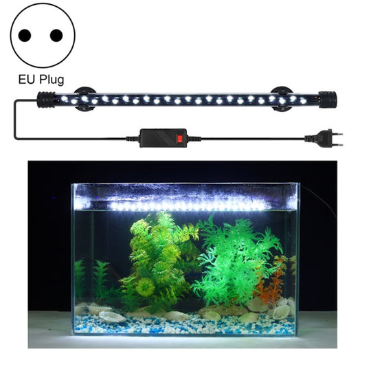 Q40W White Light 90-260V Aquarium Diving Light LED Fish Tank Light(EU Plug)