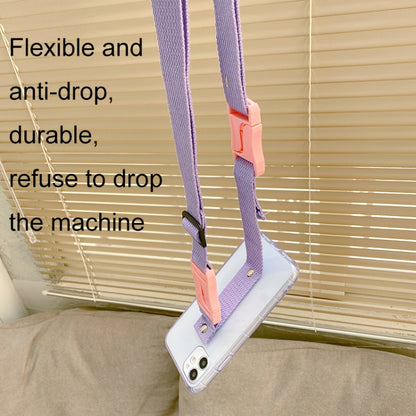 2PCS Crossbody Adjustable Phone Strap Phone Case Camera Bag Lanyard(Blue) - Lanyards & Wrist Straps by buy2fix | Online Shopping UK | buy2fix