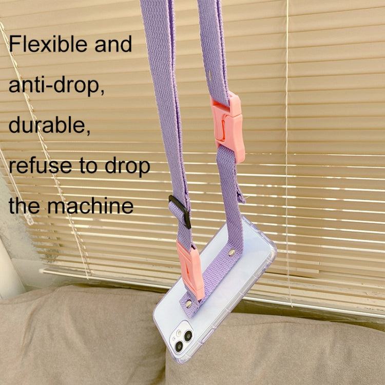 2PCS Crossbody Adjustable Phone Strap Phone Case Camera Bag Lanyard(Orange) - Lanyards & Wrist Straps by buy2fix | Online Shopping UK | buy2fix