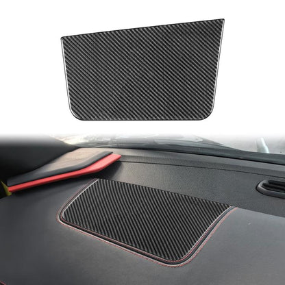 For Chevrolet Corvette C8 Right-Hand Drive Passenger Panel Sticker(Black) - Car Interior Mouldings by buy2fix | Online Shopping UK | buy2fix