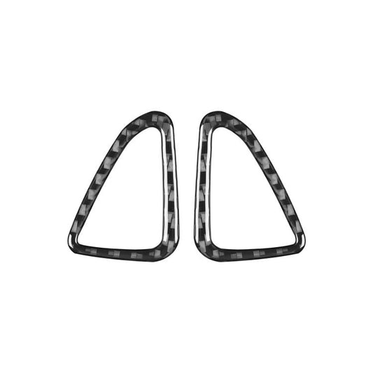 For Chevrolet Corvette C8 2pcs/Set Car Door Air Vent Sticker(Black) - Car Interior Mouldings by buy2fix | Online Shopping UK | buy2fix