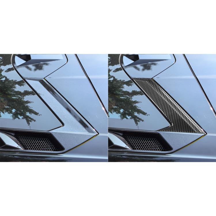 For Chevrolet Corvette C8 6pcs /Set Roof Camera Frame Sticker(Black) - Car Interior Mouldings by buy2fix | Online Shopping UK | buy2fix