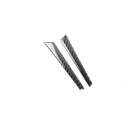 For Chevrolet Corvette C8 4pcs /Set External A-Pillar Decorative Sticker(Black) - Car Interior Mouldings by buy2fix | Online Shopping UK | buy2fix