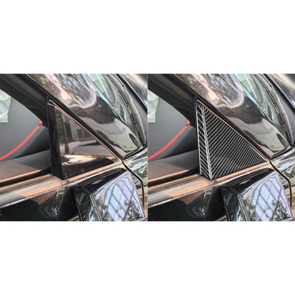 For Chevrolet Corvette C8 4pcs /Set External A-Pillar Decorative Sticker(Black) - Car Interior Mouldings by buy2fix | Online Shopping UK | buy2fix