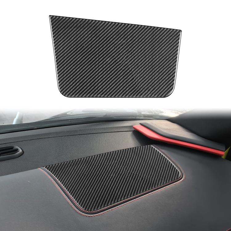 For Chevrolet Corvette C8 Left-Hand Drive Passenger Panel Sticker(Black) - Car Interior Mouldings by buy2fix | Online Shopping UK | buy2fix