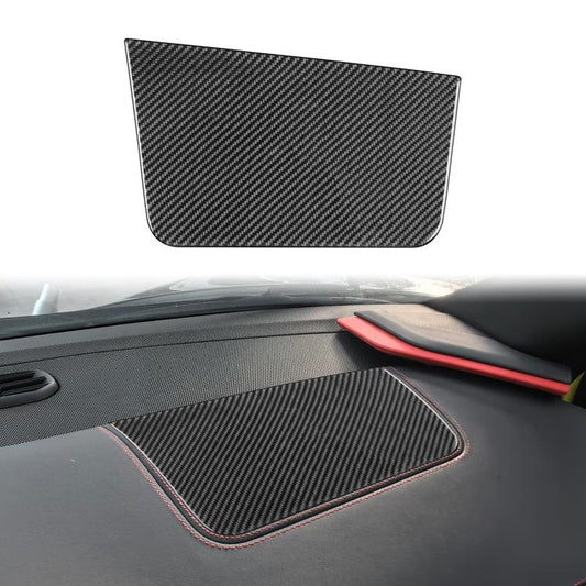 For Chevrolet Corvette C8 Left-Hand Drive Passenger Panel Sticker(Black) - Car Interior Mouldings by buy2fix | Online Shopping UK | buy2fix