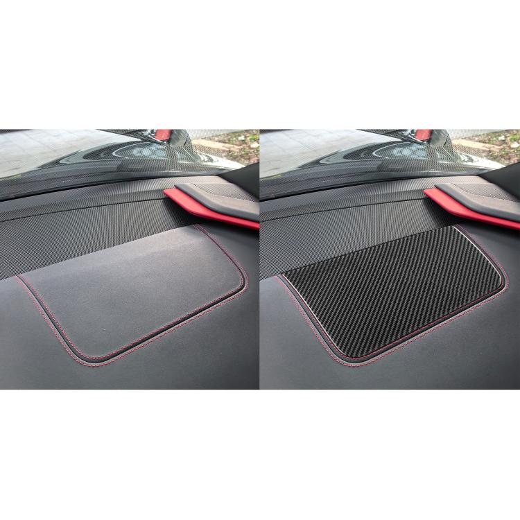 For Chevrolet Corvette C8 Left-Hand Drive Passenger Panel Sticker(Black) - Car Interior Mouldings by buy2fix | Online Shopping UK | buy2fix