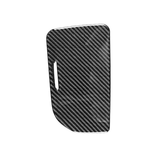 For Chevrolet Corvette C8 Left-Hand Drive Center Control Cup Cover Sticker(Black) - Car Interior Mouldings by buy2fix | Online Shopping UK | buy2fix