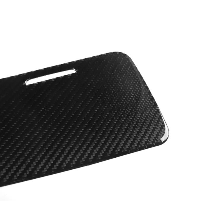 For Chevrolet Corvette C8 Left-Hand Drive Center Control Cup Cover Sticker(Black) - Car Interior Mouldings by buy2fix | Online Shopping UK | buy2fix