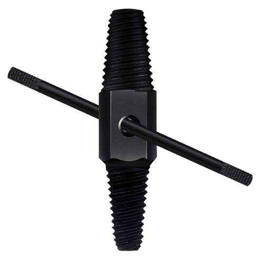 4 / 6 Points Faucet Break Screw Remover Smooth Silky Tooth Double-headed Screw Tool(Black) - Screws by buy2fix | Online Shopping UK | buy2fix