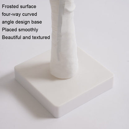 SJ-SD054 LED Valentine Day Rose Indoor Party Decoration Lights(Brown Bottom Milk White) by buy2fix