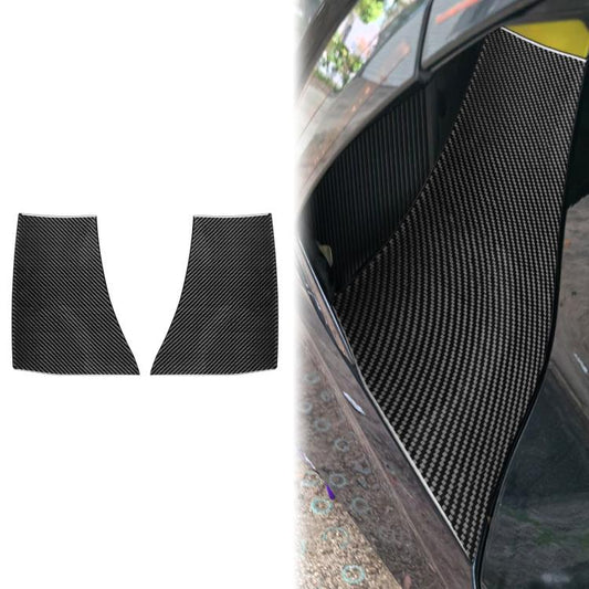 For Chevrolet Corvette C8 2pcs /Set Body Exhaust Port Sticker(Black) - Car Interior Mouldings by buy2fix | Online Shopping UK | buy2fix