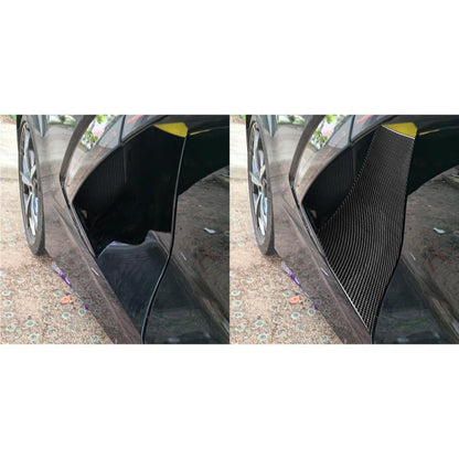 For Chevrolet Corvette C8 2pcs /Set Body Exhaust Port Sticker(Black) - Car Interior Mouldings by buy2fix | Online Shopping UK | buy2fix