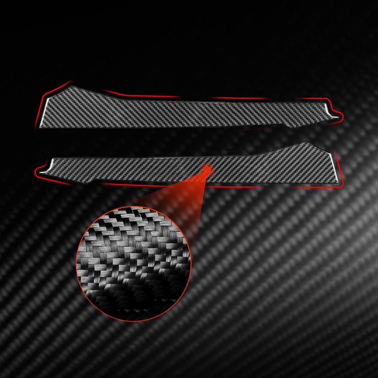 For Chevrolet Corvette C8 2pcs /Set Front Vent Sticker(Black) - Car Interior Mouldings by buy2fix | Online Shopping UK | buy2fix