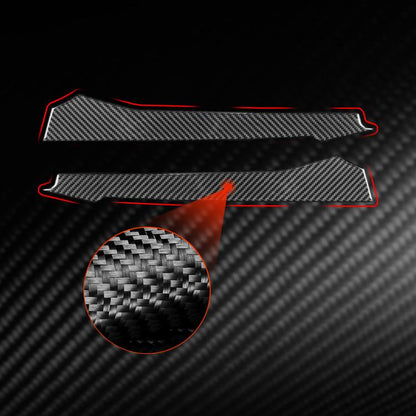 For Chevrolet Corvette C8 2pcs /Set Front Vent Sticker(Black) - Car Interior Mouldings by buy2fix | Online Shopping UK | buy2fix