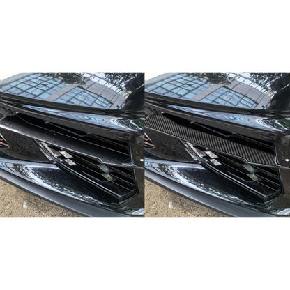 For Chevrolet Corvette C8 2pcs /Set Front Vent Sticker(Black) - Car Interior Mouldings by buy2fix | Online Shopping UK | buy2fix