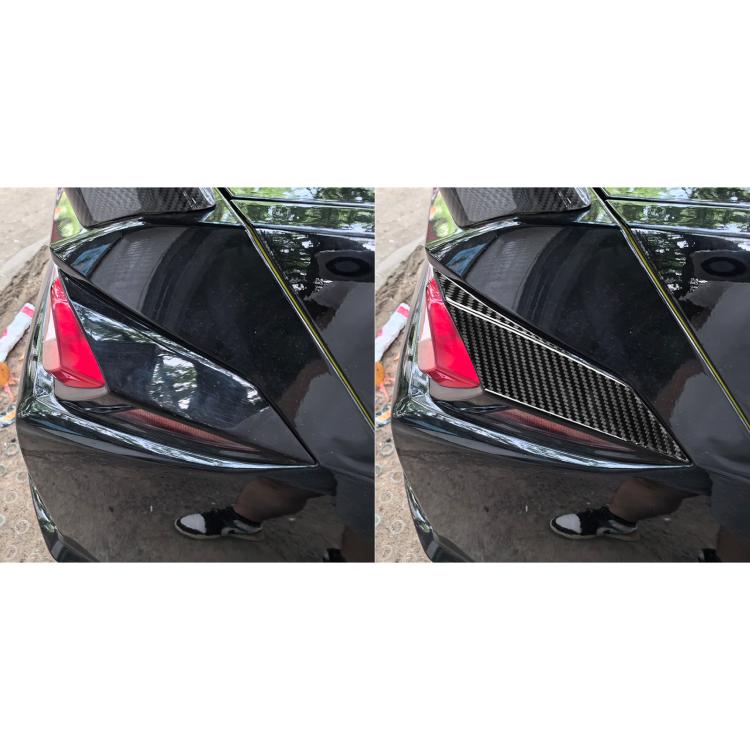 For Chevrolet Corvette C8 4pcs /Set Taillight Both Sides Decorative Stickers(Black) - Car Interior Mouldings by buy2fix | Online Shopping UK | buy2fix