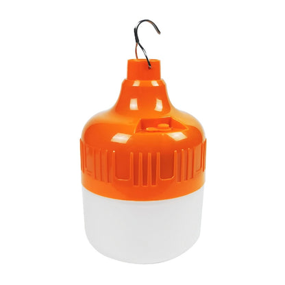 AB26 USB Charging LED Bulb Night Market Stall Lights Outdoor Camping Hanging Lamp, Power: 80W (Orange) by buy2fix