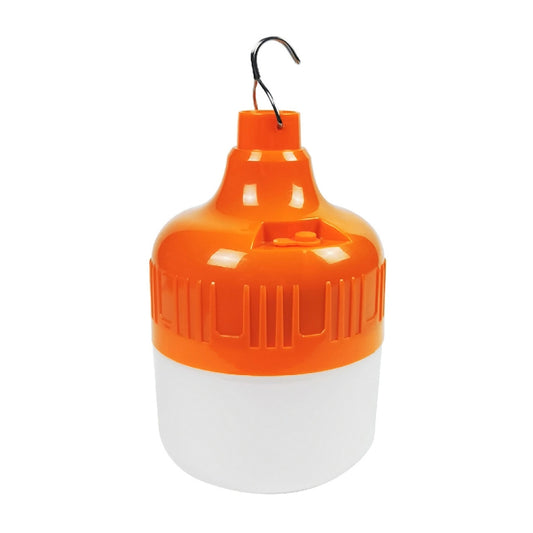 AB26 USB Charging LED Bulb Night Market Stall Lights Outdoor Camping Hanging Lamp, Power: 300W (Orange) by buy2fix