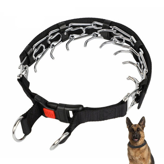 Cloth Tape Paste Detachable Training Stimulation Dog Collar, Size: L 3.0mm x 50cm(Ordinary)