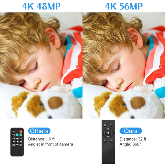 5600PX Zoomable 4K Digital Video Camera Black - Video Cameras by buy2fix | Online Shopping UK | buy2fix