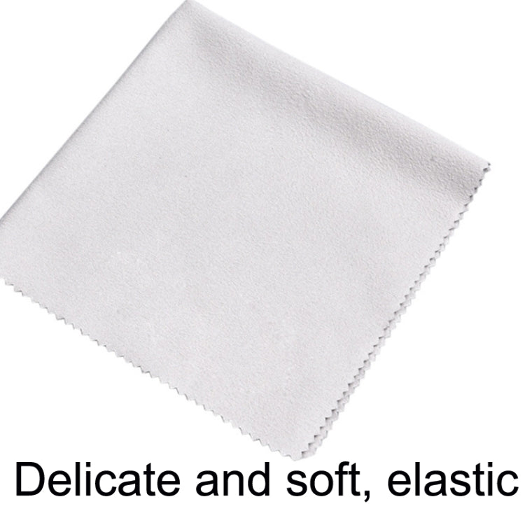 10PCS Wind Guitar Cleaning Cloth Piano Wipe Jean Cloth(Gray) by buy2fix