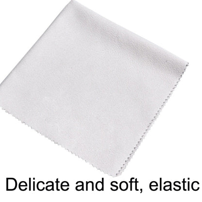 10PCS Wind Guitar Cleaning Cloth Piano Wipe Jean Cloth(Gray) by buy2fix