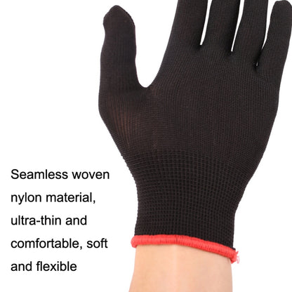 2PCS Beginner Press Nylon Wear -Resistant Anti -Slip Left Hand Guitar Exercise Glove,Size: Medium by buy2fix