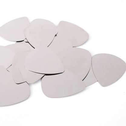 10PCS Thumb Fingers Metal Stainless Steel Bayse Guitar Paddles(Silver) - String Instrument Accessories by buy2fix | Online Shopping UK | buy2fix