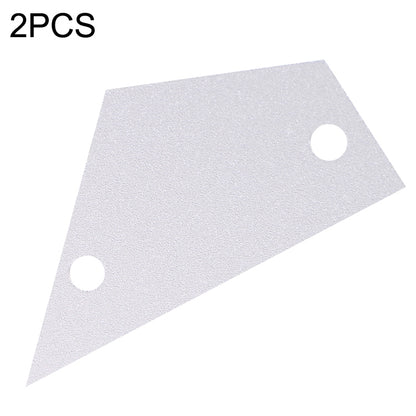 2PCS Aluminum Silver Leveling Ruler Guitar Repair Measuring Ruler Tools by buy2fix