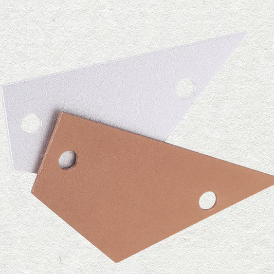 2PCS Aluminum Silver Leveling Ruler Guitar Repair Measuring Ruler Tools by buy2fix