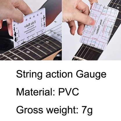 5PCS Guitar String High Ruler Guitar Repair Measuring Ruler Tools by buy2fix